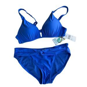 Island Escape Blue Bikini – Size M – New with Tags